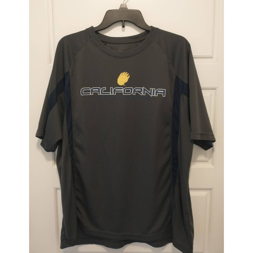 4th and 1 California Golden Bears Performance T-Shirt. Men's XXL. Green.